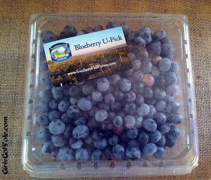 Yummy blueberries
